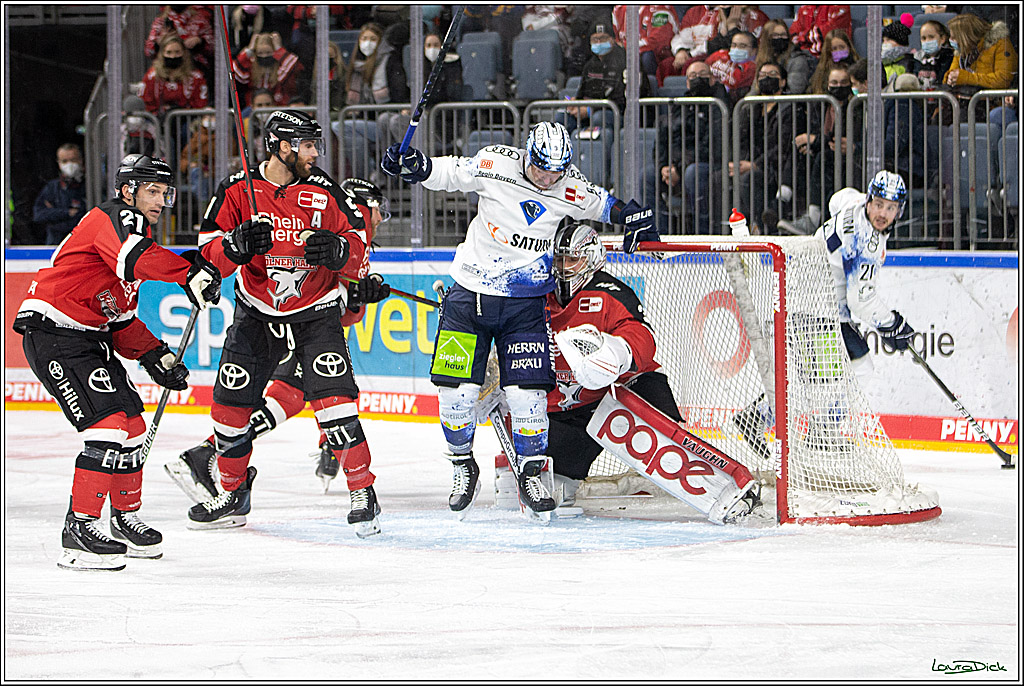 PENNY DEL; Koelner Haie- ERC Ingolstadt; Koeln, 19.12.2021